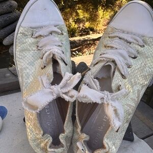 RON WHITE WOMEN Novella Spritz White Novella Spritz Ultralight Lace-Up Size 41